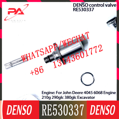 DENSO Regulador de control válvula SCV RE530337 a 4045 6068 Motor 210g 290glc 380glc excavadora