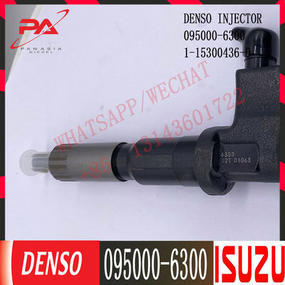 095000-6300 inyector diesel ZX870-3 ISUZU 6WG1 1-15300436-2 1-15300436-0 del carril común 095000-6301