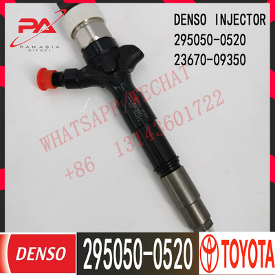 Inyector de combustible diesel de TOYOTA 23670-09350 23670-0L090 295050-0520 2950500520