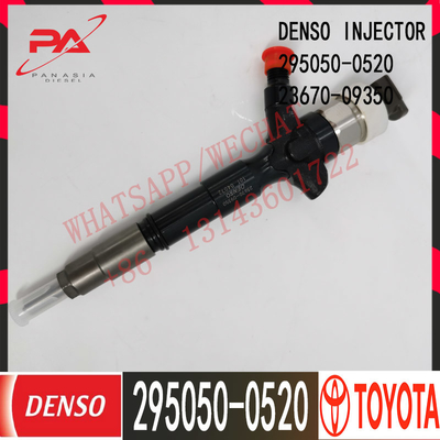 Inyector de combustible diesel de TOYOTA 23670-09350 23670-0L090 295050-0520 2950500520