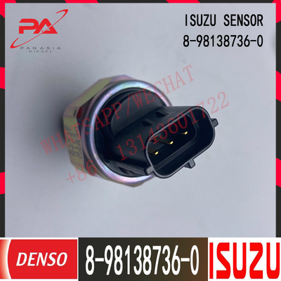 Sensor común 8-98138736-0 499000-6310 499000-6131 de la presión del carril de 4HK1 6HK1