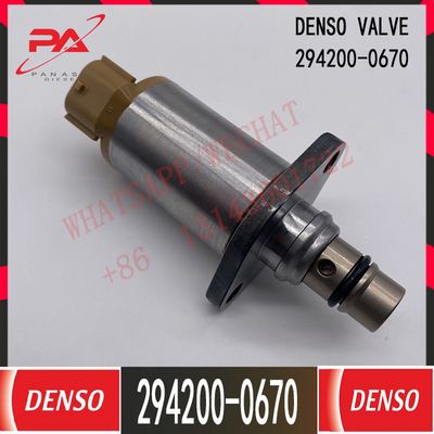 Válvula de control de la succión/SCV 294200-0670 8-98181831-0 para el motor de ISUZU 6HK1