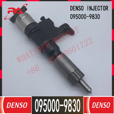 Inyector de combustible común auténtico del motor diesel del carril de DENSO 095000-9830 0950009830
