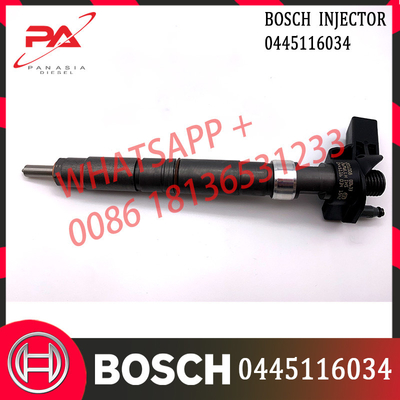 Inyector de combustible común 0445116035 del inyector 0445116034 del carril para Bosch piezoeléctrico