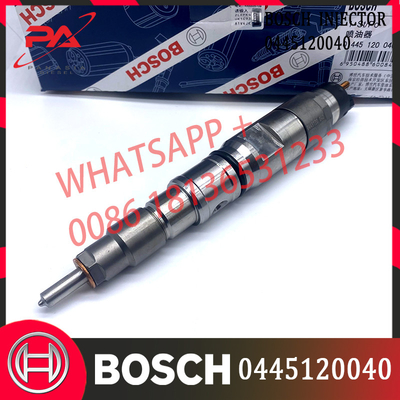 Inyector de combustible común de BOSCH del carril 0445120040 para Bosch Doosan