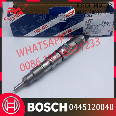 Inyector de combustible común de BOSCH del carril 0445120040 para Bosch Doosan