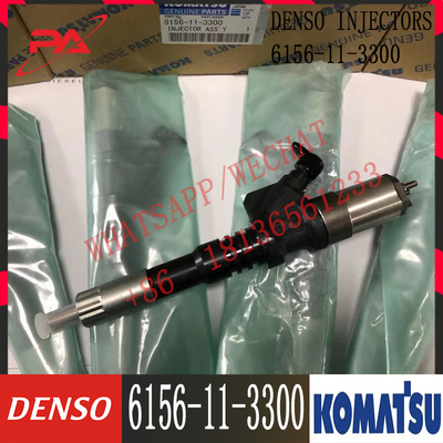 Inyector 6156113300 de Hydraulic Parts Fuel del excavador para KOMATSU 6156-11-3300