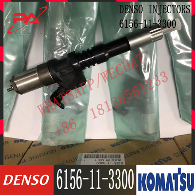Inyector 6156113300 de Hydraulic Parts Fuel del excavador para KOMATSU 6156-11-3300
