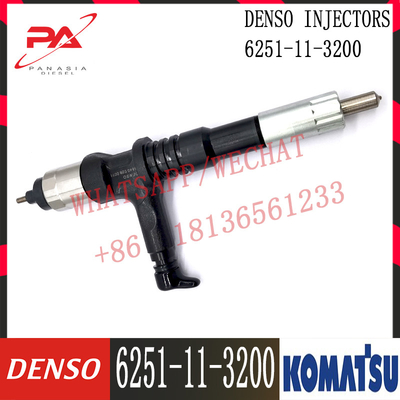 095000-6640 6251-11-3200 6251-11-3201 Komatsu inyector para el motor SAA6D125E-5C/5D