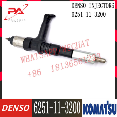 095000-6640 6251-11-3200 6251-11-3201 Komatsu inyector para el motor SAA6D125E-5C/5D