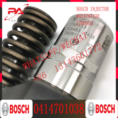 Inyector de alta calidad 0414701038 0414701063 1548472 inyector diesel de 1766553 motores para Scania