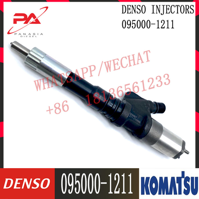 Componentes de excavadoras Motor SA6D125E Komatsu inyectores de combustible Boquilla Assy 6156-11-3300 095000-1211 Para PC400