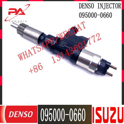 inyector común 8982843930 8-98284393-0 del inyector 095000-0660 del carril para la boca 095000-0660 del inyector del motor de ISUZU 4HK1 6HK1