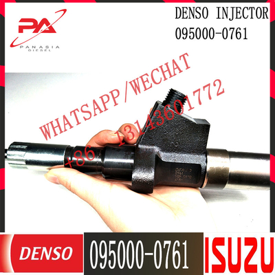 Inyector común del carril 095000-0760 095000-0761 para ISUZU 6SD1 1153004151 1-15300415-1