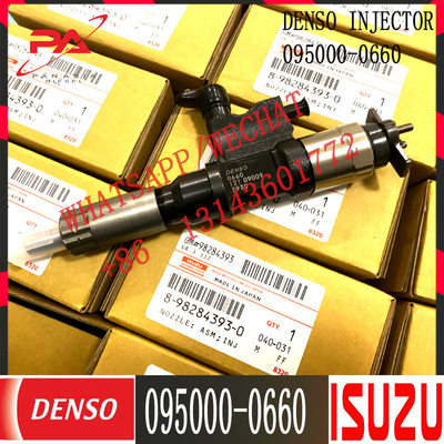 095000-0660 inyector de combustible para Isuzu 4HK1 6HK1 8982843930 8-98284393-0