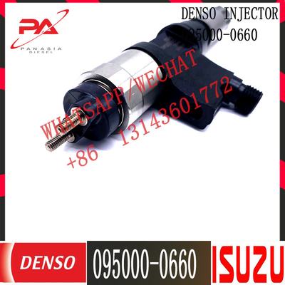 Inyector de combustible diesel 095000-0660 para ISUZU 4HK1 8-98284393-0 0950000660
