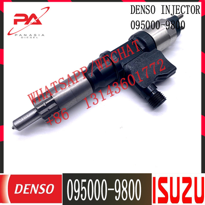 Inyector de combustible del carril de ISUZU Diesel Common 8-98219181-0 8982191810 095000-9800