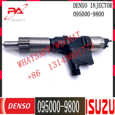 Inyector de combustible del carril de ISUZU Diesel Common 8-98219181-0 8982191810 095000-9800
