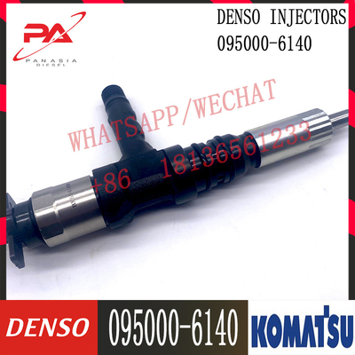 Inyector común del carril del motor SAA6D140 095000-6140 6261-11-3200 para KOMATSU