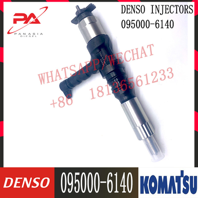 Inyector común del carril del motor SAA6D140 095000-6140 6261-11-3200 para KOMATSU