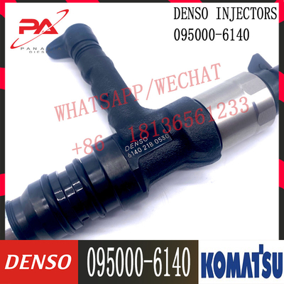 Inyector diesel del motor del excavador PC200-3 S6D105 6261-11-3200 095000-6140 para KOMATSU