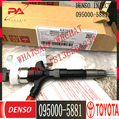 095000-5881 inyector de combustible común del carril 23670-30050 para Toyota Hiace Hilux 2KD FTV