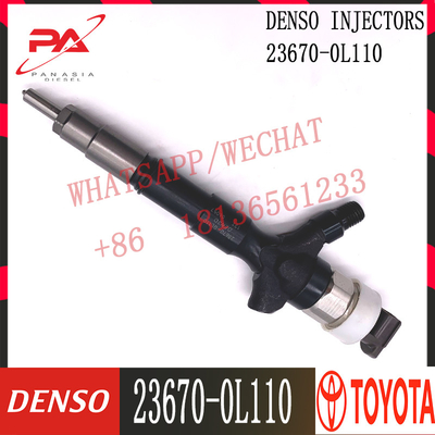 Inyector de combustible diesel 23670-0L110 para el motor 295050-0810 de Denso Toyota 2KD FTV