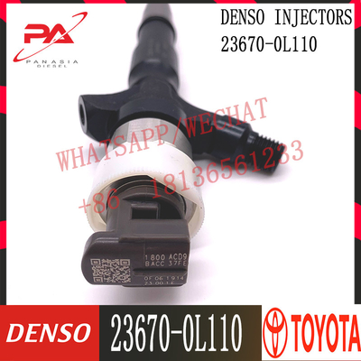 Inyector de combustible diesel 23670-0L110 para el motor 295050-0810 de Denso Toyota 2KD FTV