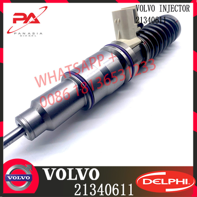 Inyector de combustible del motor diesel 21340611 21371672 para VO-LVO FM400 EC380 EC480