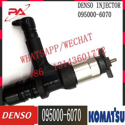 095000-6070 inyector de combustible común diesel del carril de DENSO 095000-6070 6251-11-3100 para KOMATSU PC400-8 PC450-8 SAA6D125