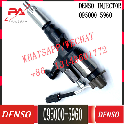 095000-5960 inyector de combustible común diesel del carril de DENSO 095000-5960 para HINO 23670-E0300 23670-E0301