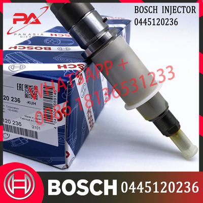 Inyector 0445120236 de Engine Diesel Fuel del excavador de Bosch Cummins KOMATSU 0445120029 0445120125