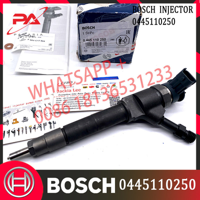 Inyector común 0445110250 de Injecteur del combustible diesel del carril 0445110249 para Mazda Bt50 2,5 2008 piezas del vehículo