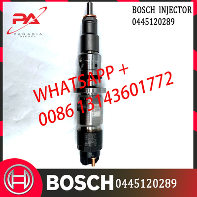 Inyector común 0445120289 del carril de Bosch del motor ISDE/QSB6.7 5268408